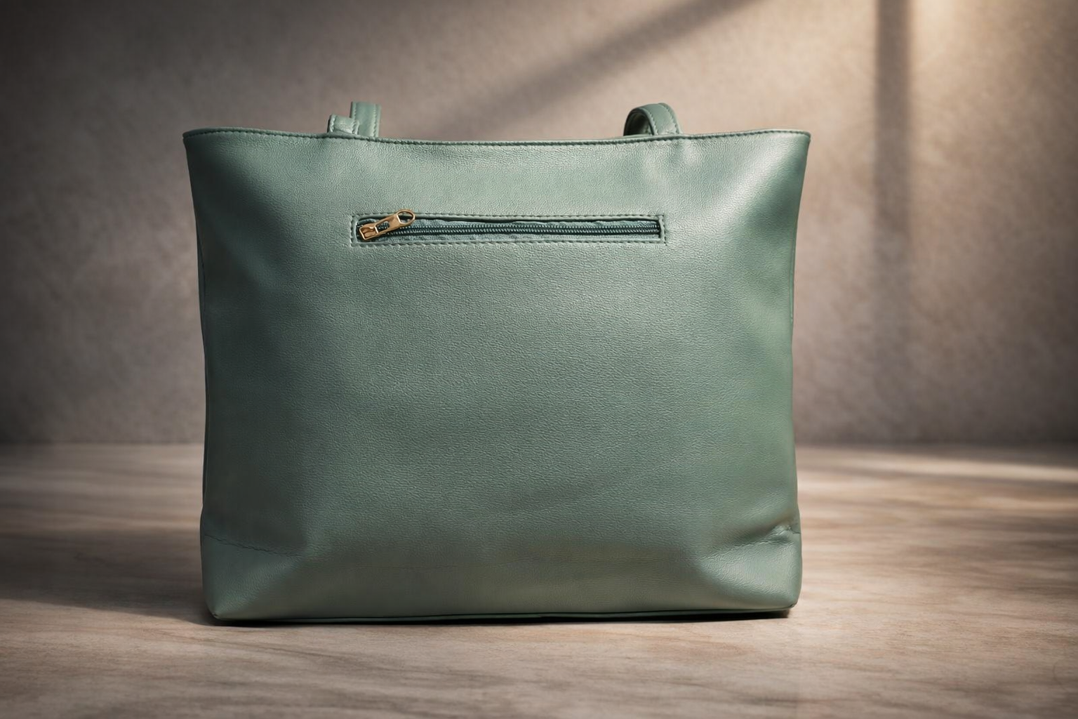 Uniqueonn UrbanTote Sage Green Premium Faux Leather Tote Bag | Spacious, Structured & Everyday Luxury Carry