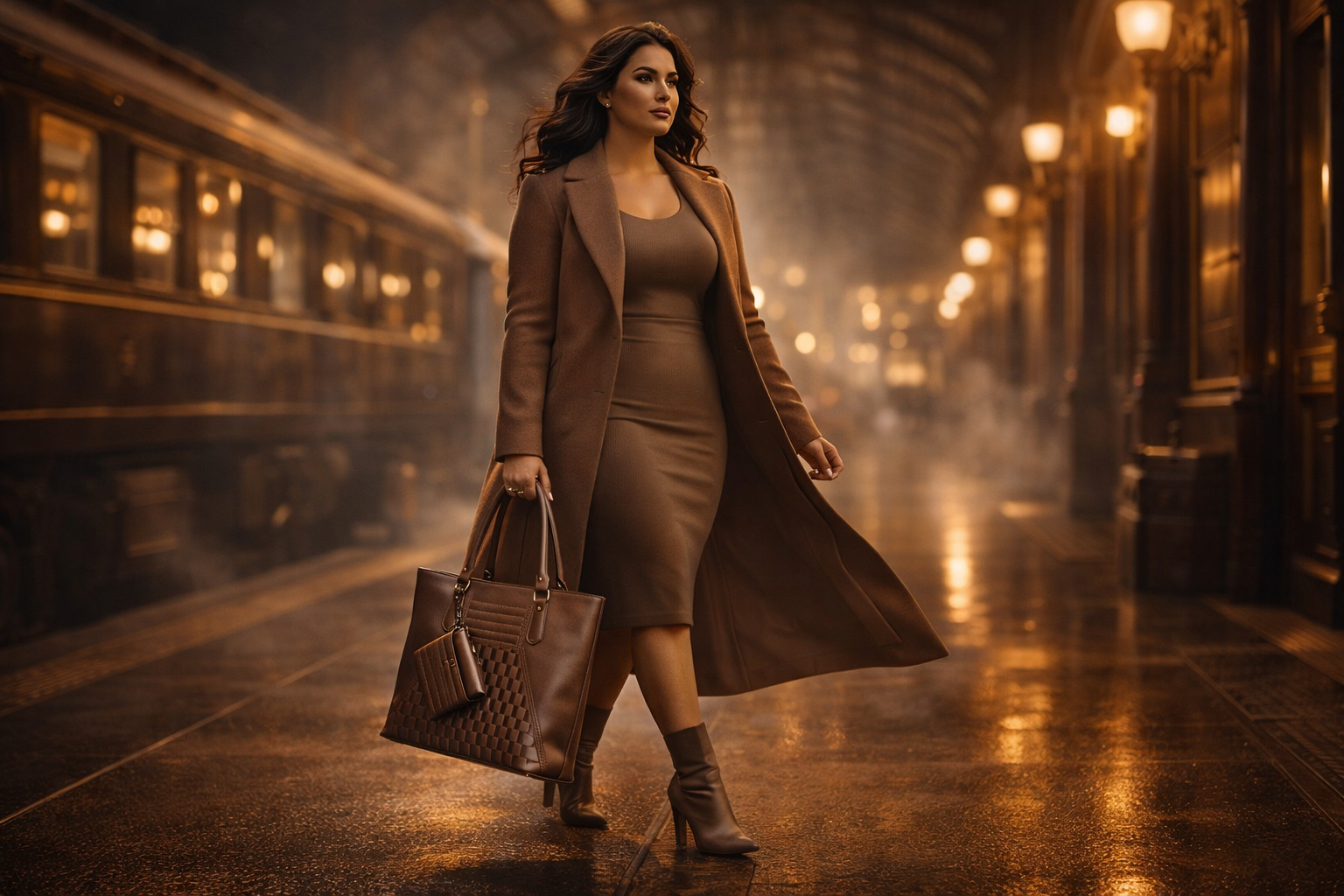 Uniqueonn UrbanTote Chocolate Brown Premium Faux Leather Tote Bag | Spacious, Structured & Everyday Luxury Carry