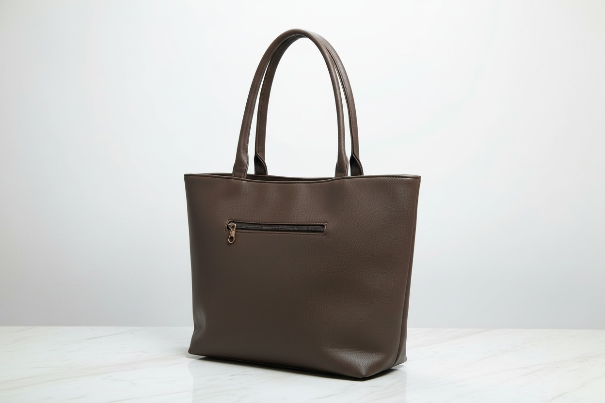 Uniqueonn UrbanTote Chocolate Brown Premium Faux Leather Tote Bag | Spacious, Structured & Everyday Luxury Carry
