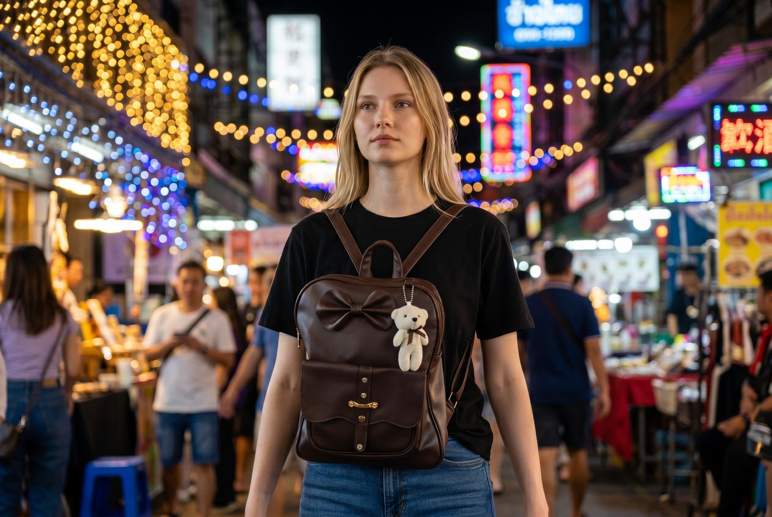 Uniqueonn ChicCarry SaddleBrown Mini Faux Leather Backpack | Cute, Elegant & Multi-Purpose Everyday Bag